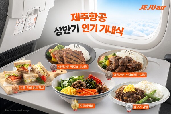 "비빔밥부터 할랄식까지"...LCC 기내식, '한 끼' 넘어 브랜드 경쟁 - 뉴스 썸네일 이미지